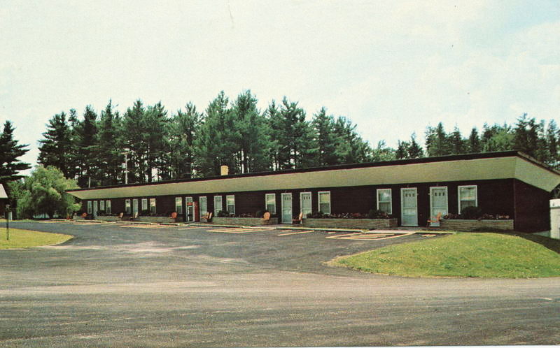 Moon Lake Motel - Vintage Postcard